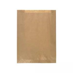 Sac boulangerie (4) brioche bio kraft brun 250/35x350mm (9B01)
